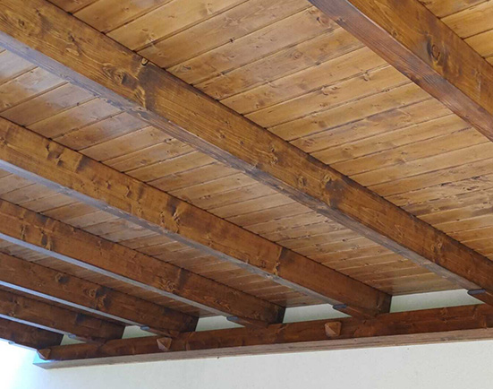 Deska boazeryjna, podbitka dachowa